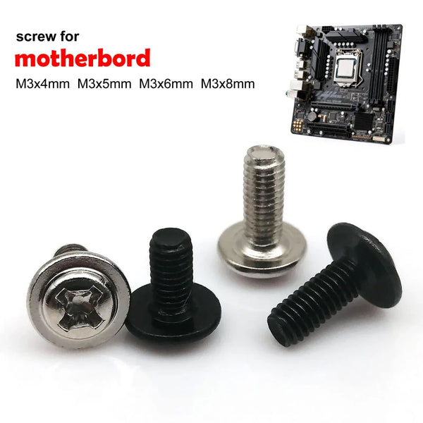 Computer Chassis Motherboard Mounting Screws