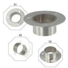 Stainless Steel Closet Rod Flange
