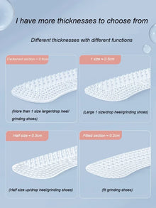Silicone Heel Comfort Grips