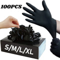 Black Disposable Nitrile Gloves