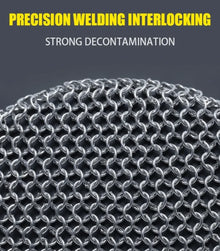 Chainmail Cast Iron Scrubber