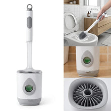 Soft Bristle Toilet Brush with Holder