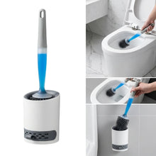 Soft Bristle Toilet Brush with Holder