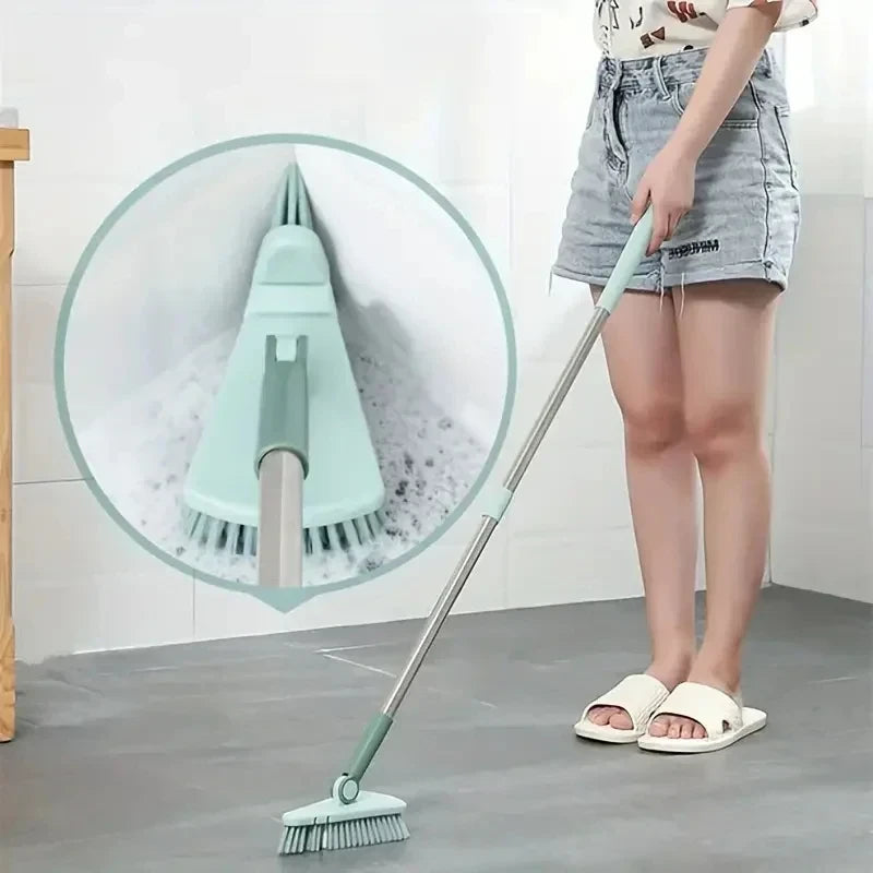 Long Handled Triangular Tile Brush