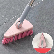 Long Handled Triangular Tile Brush