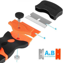 Versatile Glass Cleaning Scraper Tool