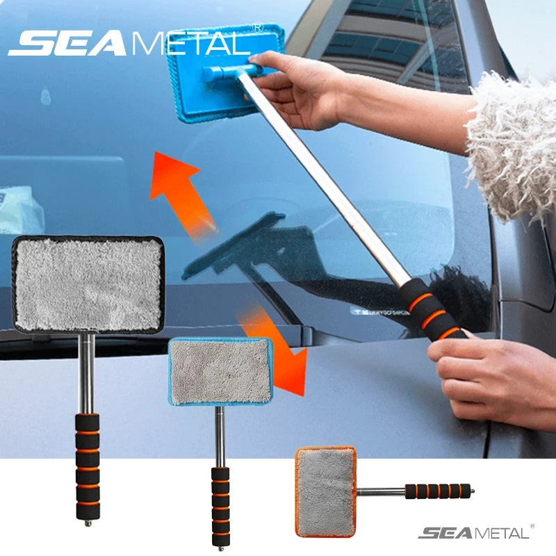 Extendable Microfiber Windshield Cleaning Brush