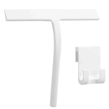 Matte Black Silicone Shower Squeegee
