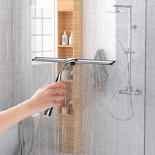 Matte Black Silicone Shower Squeegee