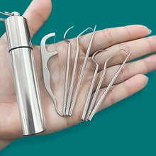 Portable Stainless Steel Toothpick Set