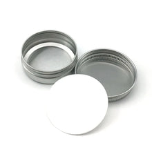 Round Aluminum Candle Tins