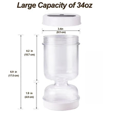 Hourglass Pickle Jar