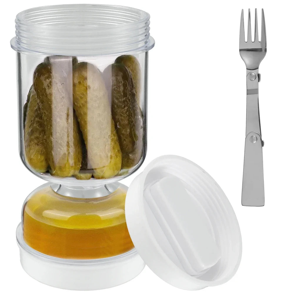 Hourglass Pickle Jar