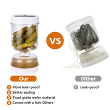 Hourglass Pickle Jar
