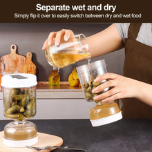 Hourglass Pickle Jar