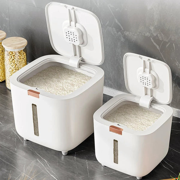 Airtight Kitchen Grain Storage Bin