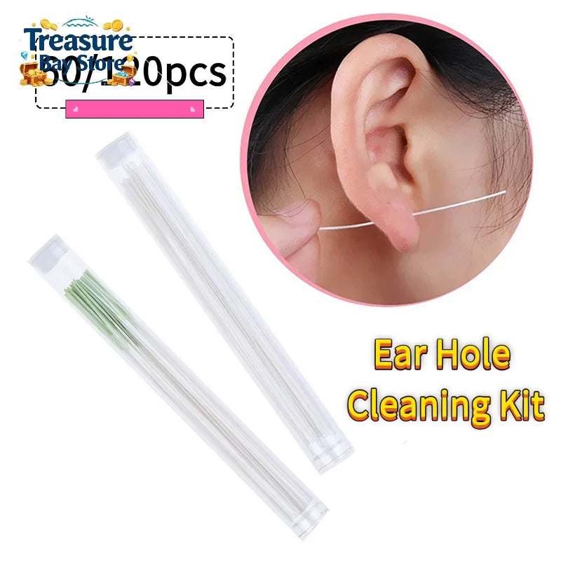 Ear Piercing Cleaning Floss