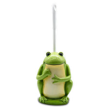 Cartoon Frog Toilet Brush Holder