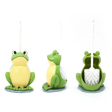 Cartoon Frog Toilet Brush Holder