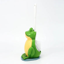 Cartoon Frog Toilet Brush Holder