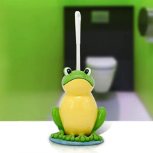 Cartoon Frog Toilet Brush Holder