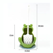Cartoon Frog Toilet Brush Holder