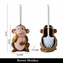 Cartoon Frog Toilet Brush Holder