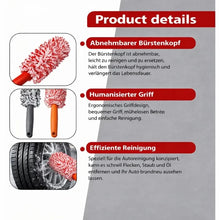 Soft Bristle Wheel Cleaning Brush