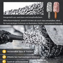 Soft Bristle Wheel Cleaning Brush