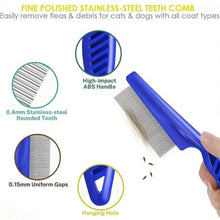 Stainless Steel Pet Grooming Comb Set