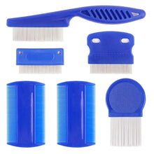 Stainless Steel Pet Grooming Comb Set