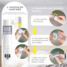Electric Lice Vacuum Comb