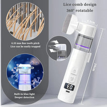 Electric Lice Vacuum Comb