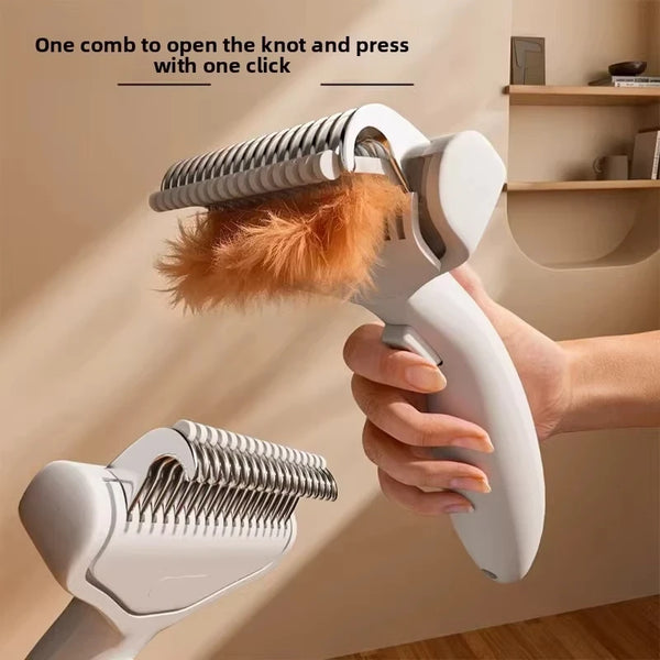 Stainless Steel Dog Grooming Comb