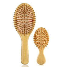 Bamboo Hair Brush and Comb Set