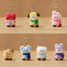 BT21 Character Plush Keychain
