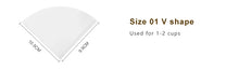 V-Shaped Drip Coffee Filters