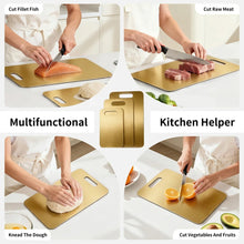 Gold Stainless Steel Cutting Board