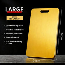 Gold Stainless Steel Cutting Board