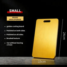 Gold Stainless Steel Cutting Board