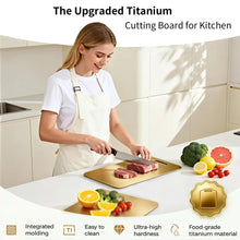 Gold Stainless Steel Cutting Board