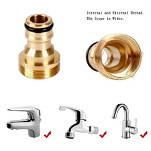 Universal Brass Hose Connector