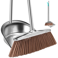 Stainless Steel Broom and Dustpan Set