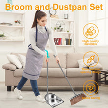 Stainless Steel Broom and Dustpan Set