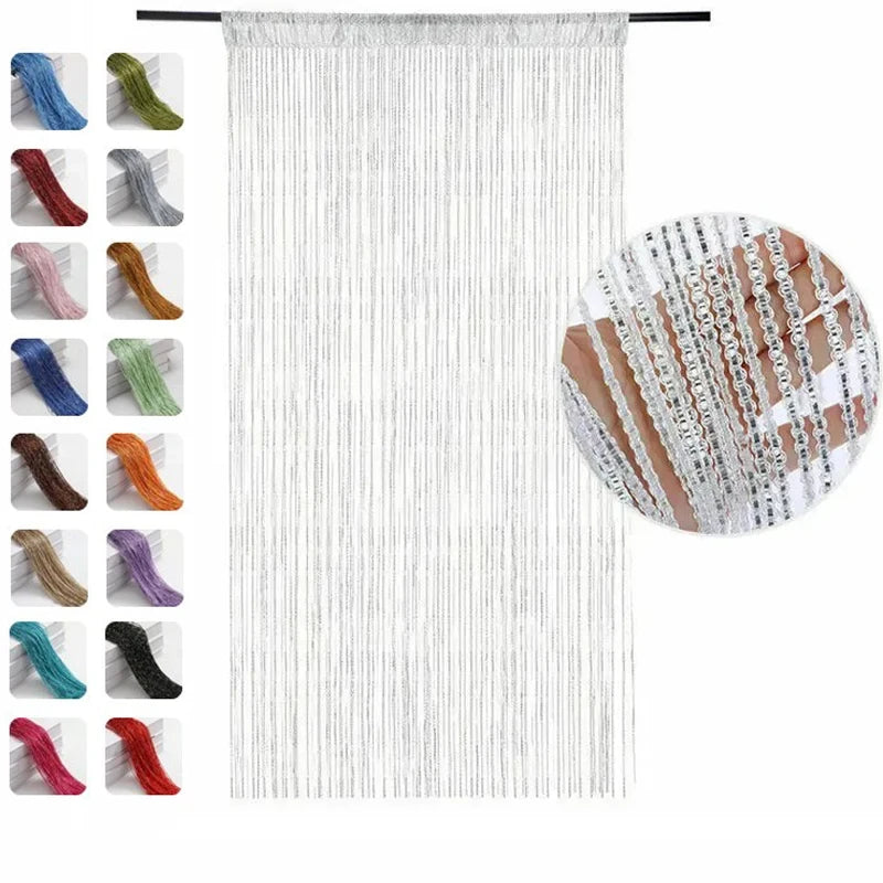 Decorative Beaded String Room Divider