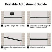 Adjustable Tension Shower Rod