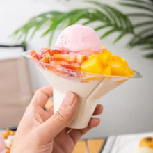 Flower Shaped Shaved Ice Cups