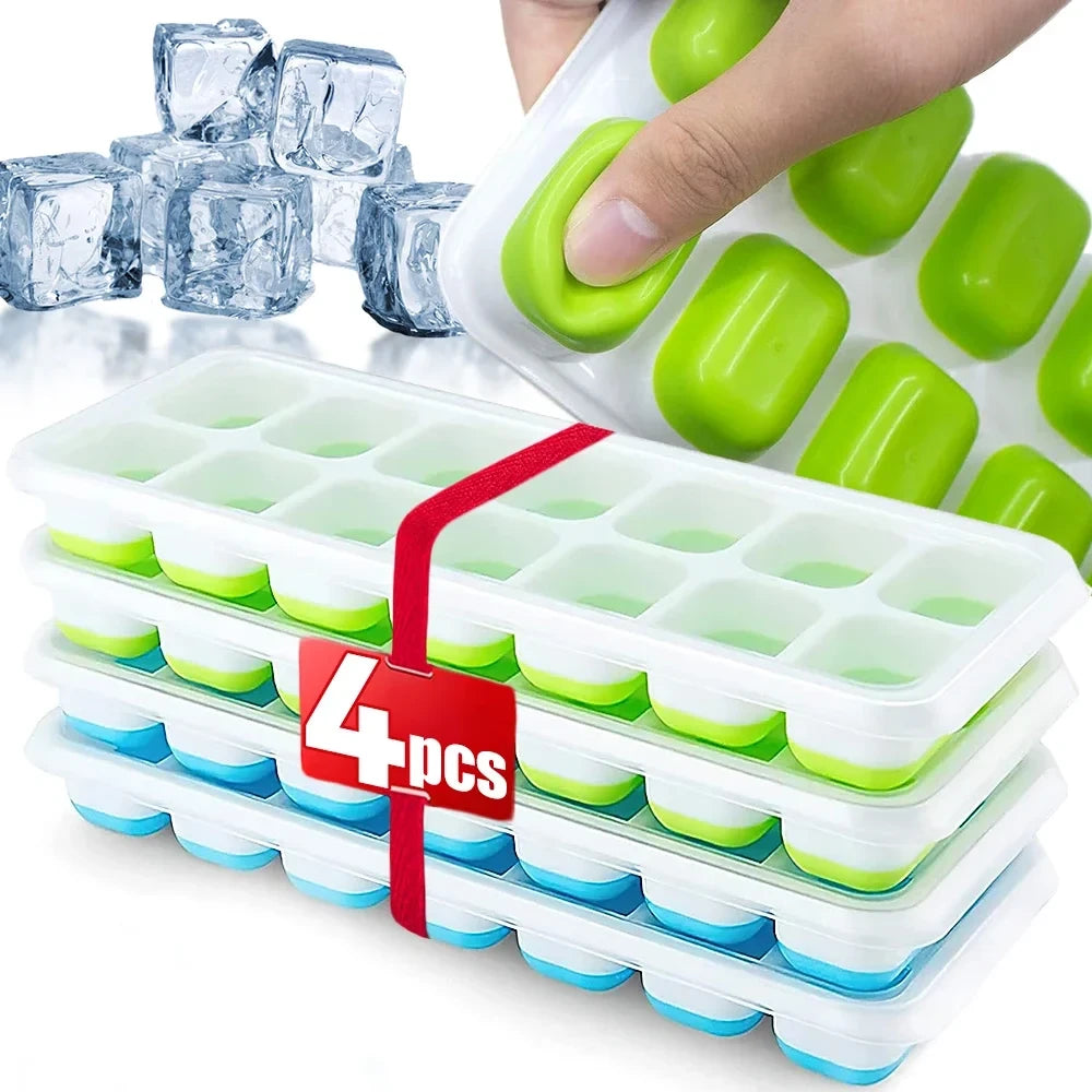 Silicone Square Ice Cube Tray
