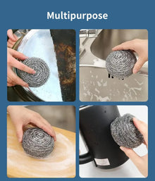 Flexible Steel Wool Scrubbing Pads