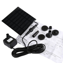 Solar Powered Bird Bath Fountain